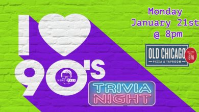 90s Themed Trivia Night