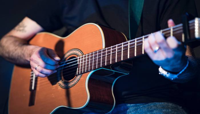 Man playing guitar