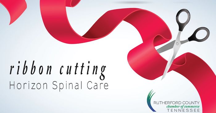 Ribbon Cutting - Horizon Spinal Care