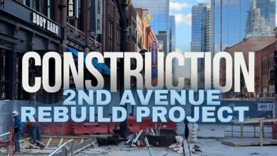 Nashville 2nd Avenue Construction Update
